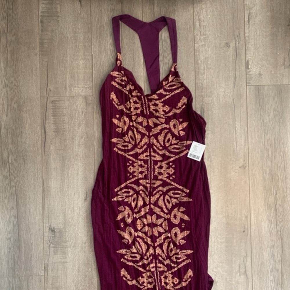 Purple Maxi Dress Boho
